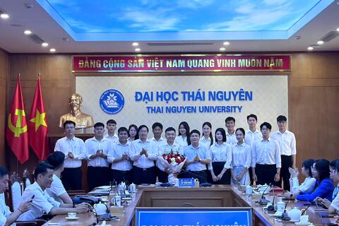 Hội Sinh viên Việt Nam Đại học Thái Nguyên kiện toàn nhân sự chủ chốt nhiệm kỳ 2023-2028