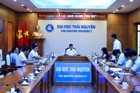 Hội đồng Khoa học và Đào tạo Đại học Thái Nguyên cho ý kiến về mở ngành, xây dựng học phần dùng chung và đạo đức nghiên cứu