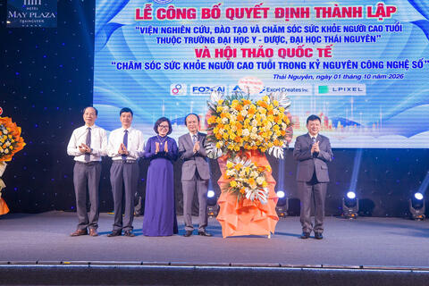 Trường Đại học Y - Dược, Đại học Thái Nguyên thành lập Viện Nghiên cứu, đào tạo và chăm sóc sức khỏe người cao tuổi