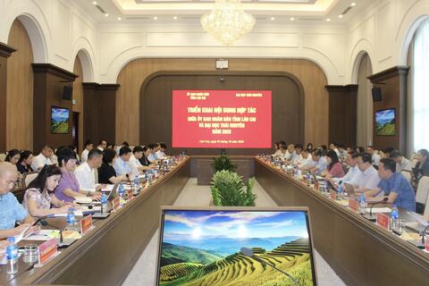 Đại học Thái Nguyên và UBND tỉnh Lào Cai thống nhất triển khai nhiều nội dung hợp tác trọng điểm năm 2026