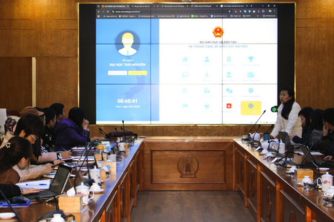 Thai Nguyen University Organizes Training Workshop on Reviewing and Updating Statistical Reporting Data on the HEMIS System