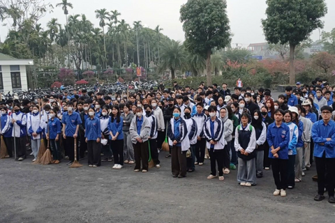 Youth of Thai Nguyen University Launch the Nationwide “Green Sunday” Campaign 2026