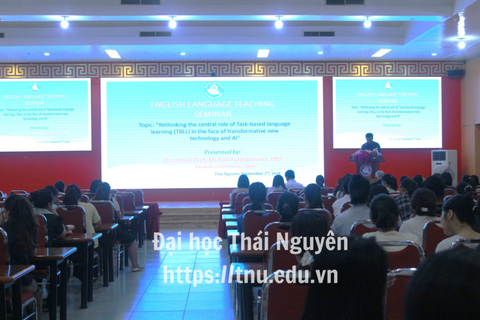 Thai Nguyen University organized academic seminar with expert from Ryukoku University, Japan