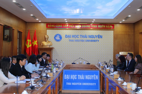 Thai Nguyen University Holds Working Session with the FESA Project Delegation – University of Southampton (United Kingdom)