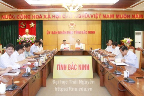 Đại học Thái Nguyên khảo sát địa điểm xây dựng cơ sở mới tại tỉnh Bắc Ninh