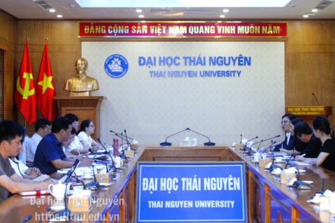 Đại học Thái Nguyên làm việc với Đoàn công tác Đại học Wonkwang, Hàn Quốc