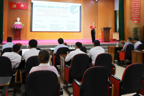 Phân hiệu Đại học Thái Nguyên tại tỉnh Điện Biên tham dự Hội nghị tập huấn phát triển thị trường khoa học và công nghệ năm 2026