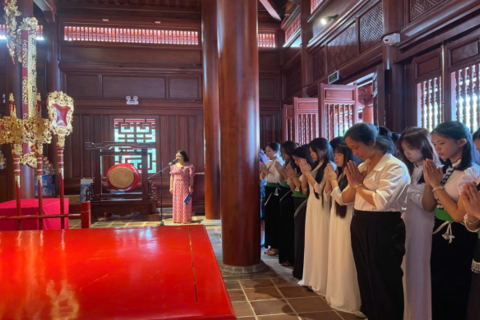 Hành trình về nguồn – Bồi đắp truyền thống cách mạng, tiếp sức cho tân sinh viên Phân hiệu Đại học Thái Nguyên tại tỉnh Điện Biên