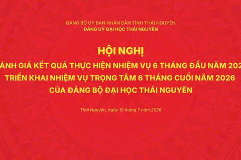 Đại học Thái Nguyên tổ chức chuỗi hoạt động chính trị, thanh niên quy mô lớn tại cơ sở khu vực phía Bắc