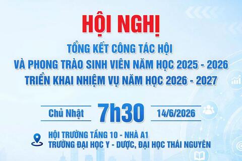 Sẵn sàng cho Hội nghị tổng kết công tác Hội và phong trào sinh viên năm học 2025 - 2026, triển khai nhiệm vụ năm học 2026 - 2027