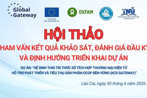 Lào Cai sẵn sàng cho Hội thảo tham vấn dự án “KCS Gateway”: Bước đệm thúc đẩy hệ sinh thái số cho sản phẩm OCOP bền vững