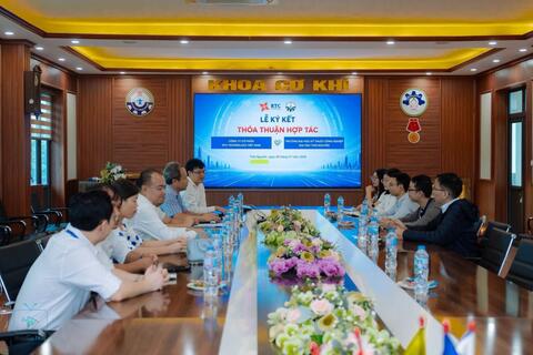 Trường Đại học Kỹ thuật Công nghiệp ký kết thỏa thuận hợp tác với Công ty Cổ phần RTC Technology Việt Nam