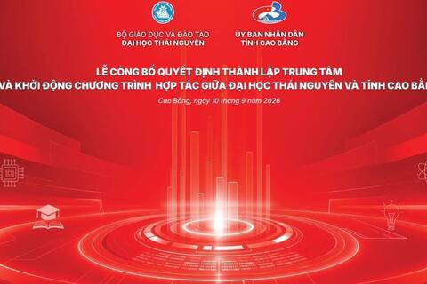 Đại học Thái Nguyên triển khai chuỗi hoạt động hợp tác tại tỉnh Cao Bằng