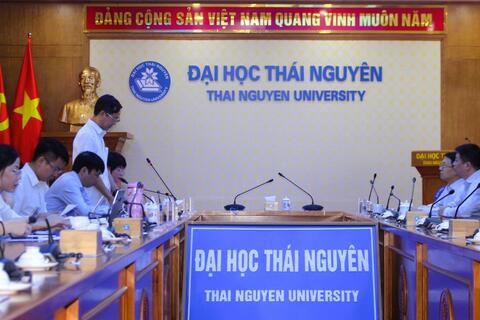 Đại học Thái Nguyên trao đổi hợp tác với Trung tâm Đào tạo giáo viên UNESCO và Trường Đại học Sư phạm Thượng Hải (Trung Quốc)