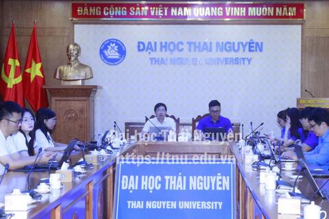 Giao ban công tác Đoàn - Hội Đại học Thái Nguyên tháng 5 năm 2026
